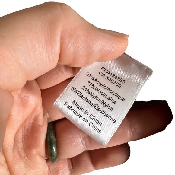 Marla Wynne Tan Kimono Wool Blend Kimono Oversized Open Front Cardigan Medium - Picture 4 of 7